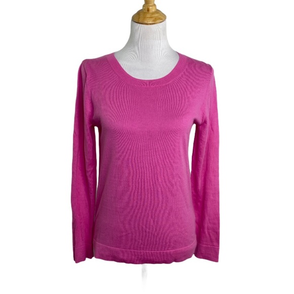 J. Crew Sweaters - J. Crew Pink Lightweight cotton Pullover S…